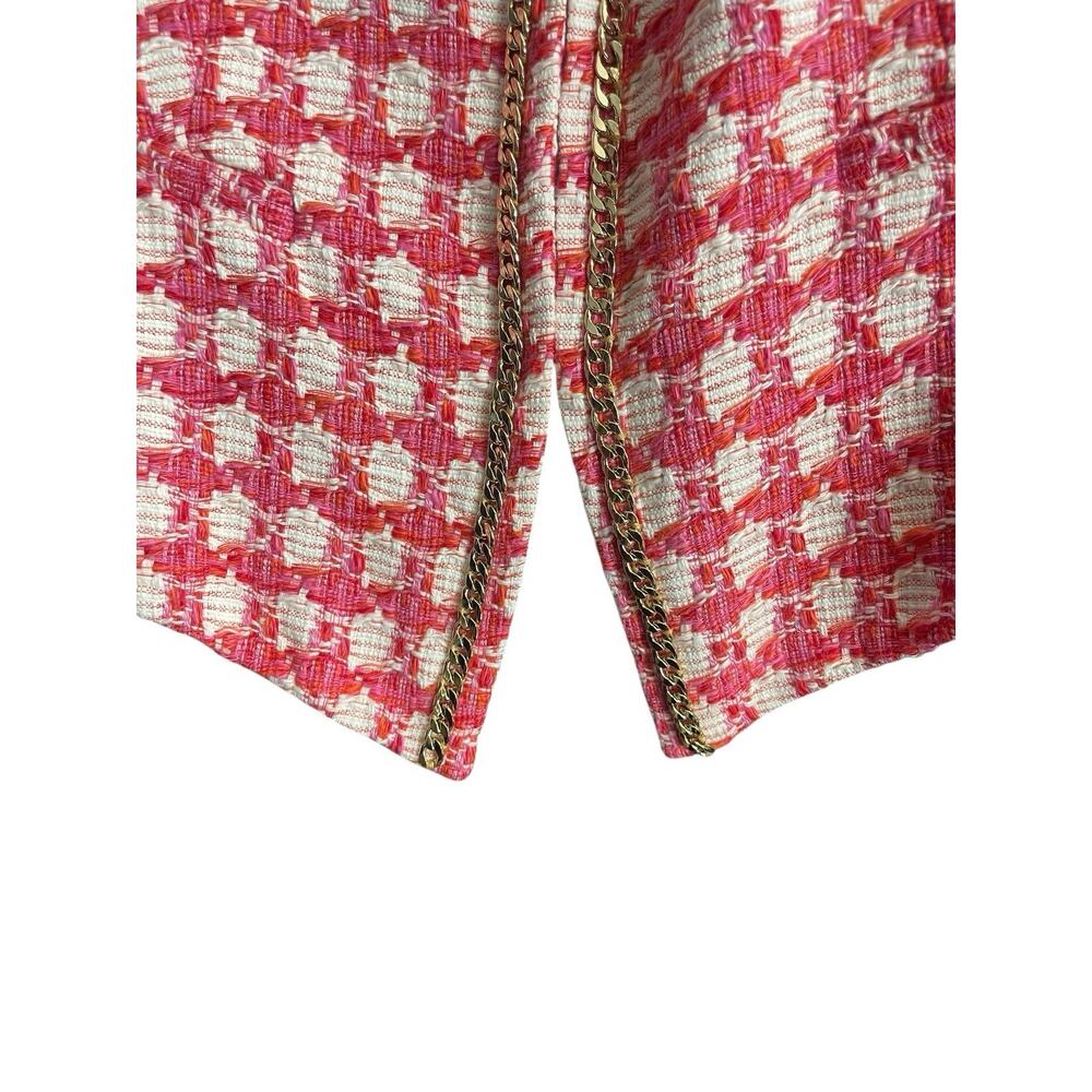 Etcetera Pink and White Tweed Jacket & Skirt Set - Picture 12 of 16